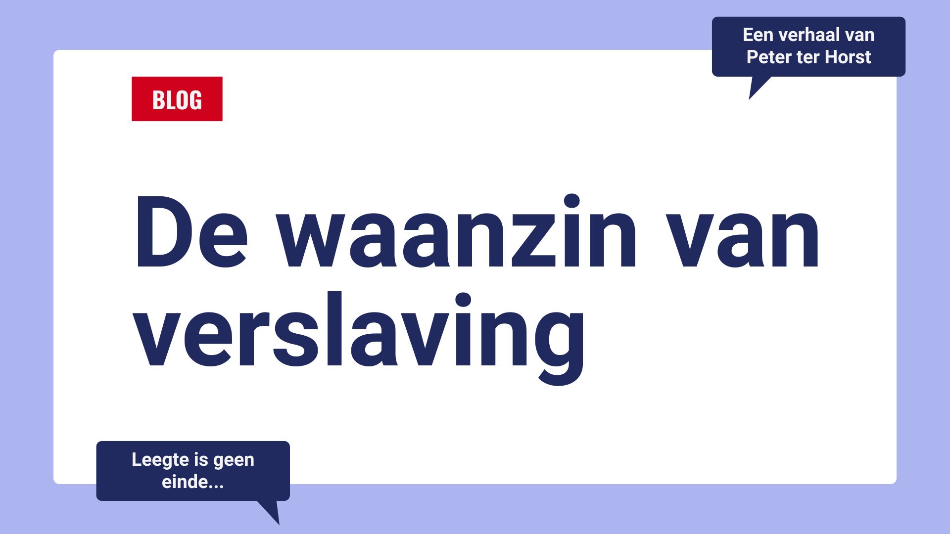 gedicht verslaving: de waanzin van verslaving